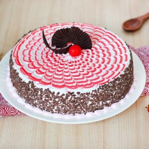 Strawberry Forest Cake
